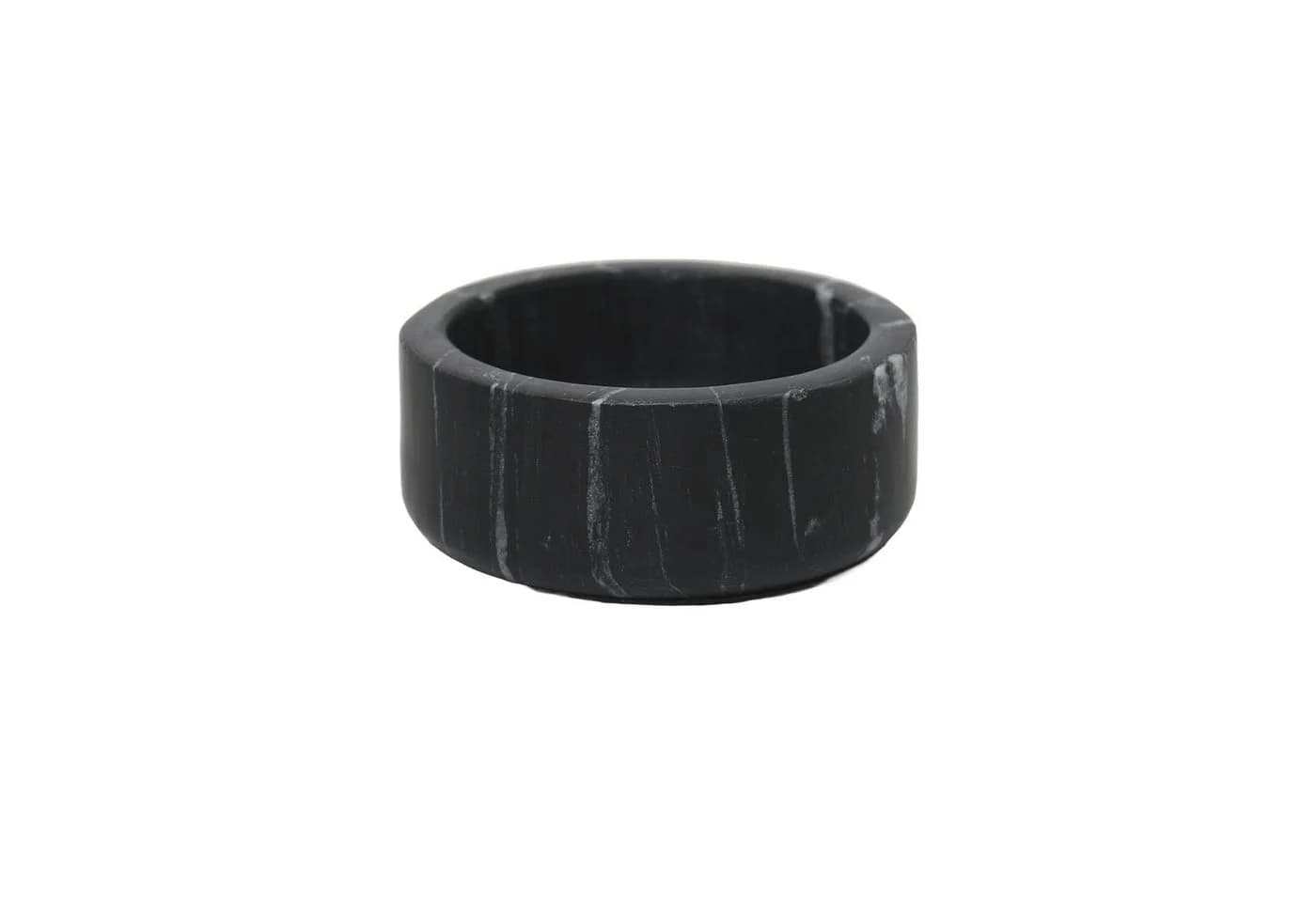 houseproud Servierschale Pinch Schwarz Marmor - Bild 2