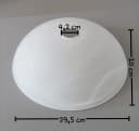 Lichthandel Hoch Lampenschirm E27 Ersatzschirm Lampenglas Bild 1