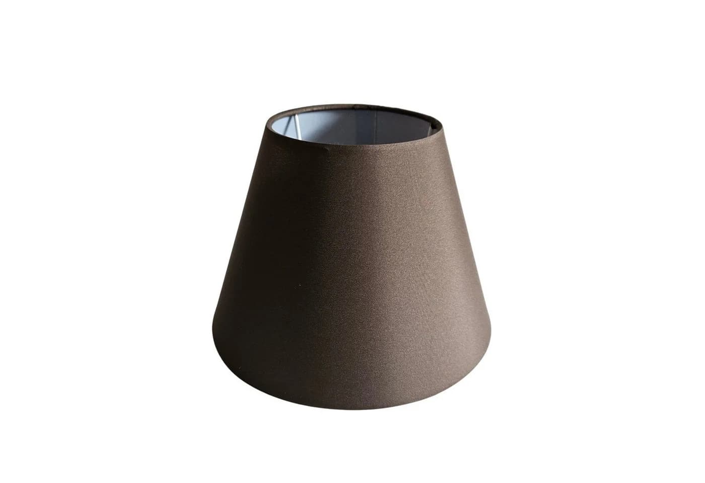 Lichthandel Hoch Lampenschirm E14 Tischlampe Braun Konisch Leuchtenschirm Ersatzschirm - Bild 2