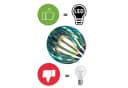 Bunter Lampenschirm aus Kunststoff Ersatz für E14 Wand- & Tischlampe Bild 4