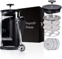 Thiru French Press Kanne Transparent Modern Bild 2