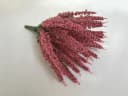 mucPlants Kunstblume Erika Calluna 28cm Rosa mit Steckstab Bild 1