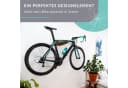 madeco FlyBike Fahrradwandhalterung Holz - Wandhalter für Fahrrad mit Wollfilz Bild 5