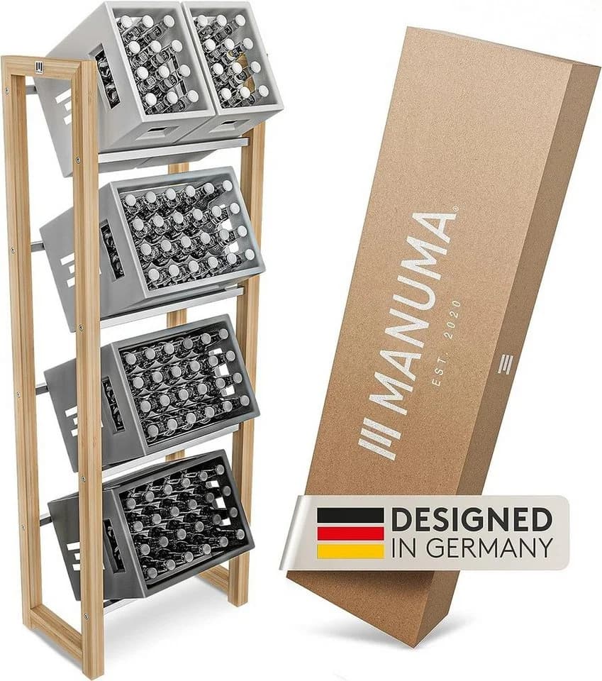 MANUMA® Standregal JAMES Getränkekistenregal - Bild 2
