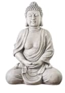 NEUSTEIN Buddha Figur 2026 - 67cm Polyresin Steinoptik Bild 1