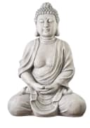 NEUSTEIN Buddha Figur 2026 - 67cm Polyresin Steinoptik Bild 2