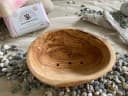 Soapbrothers Seifenschale Olivenholz Handarbeit Braun Bild 1