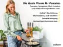 endusor Crêpepfanne Pancake Pfanne 26cm 7 Mulden Aluminiumguss Antihaft Bild 1