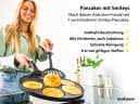 endusor Crêpepfanne 26cm mit Smiley-Motiven für Kinder Bild 1