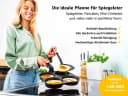 endusor Spiegeleipfanne 21 cm Quadratisch Antihaft Induktion Bild 1