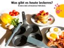 endusor Spiegeleipfanne 21 cm Quadratisch Antihaft Induktion Bild 5