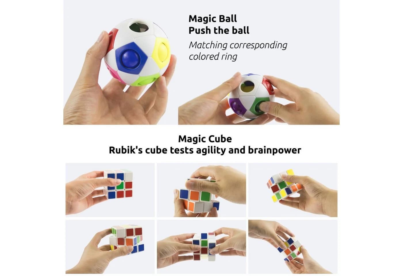 Coradoma Fidget Toys Set 28-tlg. Anti-Stress Pop It & Mochi Sensorik - Bild 4