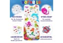 Delluxia Badewannenmatte Kinder rutschfest XL Bunt Bild 4