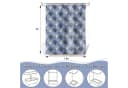 M&W DAS DESIGN Duschvorhang 180x200 Polyester Bild 1