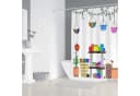 M&W DAS DESIGN Duschvorhang Bunt Wasserdicht Bild 1