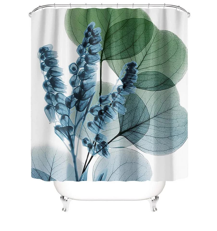 M&W DAS DESIGN Duschvorhang 180x200 - Anti Schimmel, Polyester