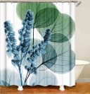 M&W DAS DESIGN Duschvorhang 180x200 - Anti Schimmel, Polyester Bild 2