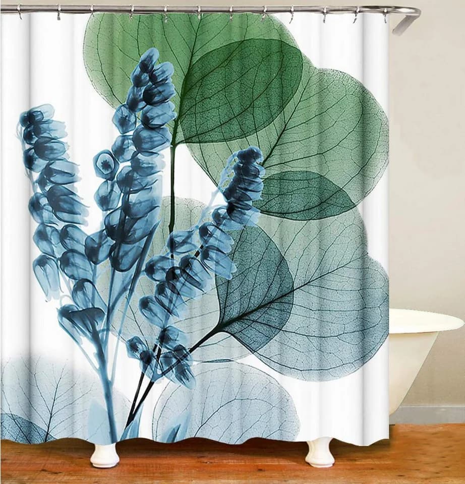 M&W DAS DESIGN Duschvorhang 180x200 - Anti Schimmel, Polyester - Bild 2