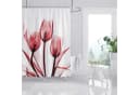 M&W DAS DESIGN Duschvorhang Blumendesign Anti Schimmel Bild 2