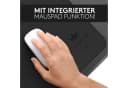 HAMZAM Schreibtischunterlage PU Leder Schwarz 90x40cm mit Mauspad Funktion Bild 3