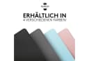 HAMZAM Schreibtischunterlage PU Leder Schwarz 90x40cm mit Mauspad Funktion Bild 5