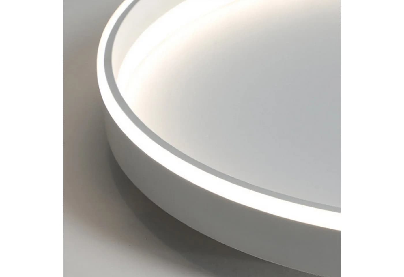 Ailiebe Design LED Deckenleuchte 40cm, 3800lm, dimmbar, mit Fernbedienung, LED fest integriert, modernes Design, Memory Funktion, CRI>80 - Bild 5