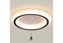 Ailiebe Design LED Deckenleuchte mit Bewegungsmelder Warmweiß 24 cm Bild 1