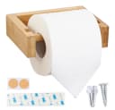 HENNEZ Toilettenpapierhalter Bambus - Selbstklebend Ohne Bohren Bild 2
