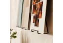draadwerk® Deko-Wandregal Schallplatten Wandhalterung Set 6-tlg. Schwarz Bild 3