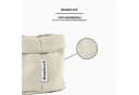 draadwerk® Brotkorb Stoff Beige/Schwarz Aufbewahrungskorb Bild 2