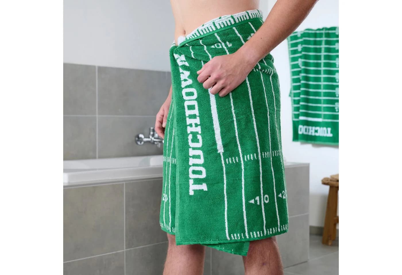 40YARDS American Football Handtuch 140x70 cm Baumwolle - Bild 5