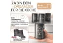 IDEALTASTIC Kaffeedose 500g Luftdicht Stahl Schwarz Bild 1