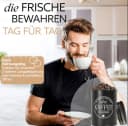 IDEALTASTIC Kaffeedose 500g Luftdicht Stahl Schwarz Bild 4