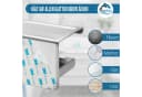 Dolvhin Toilettenpapierhalter ohne Bohren Edelstahl Silbergrau mit Ablage Bild 5