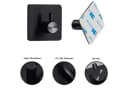 Dolvhin Toilettenpapierhalter ohne Bohren mit Ablage & 2 Haken Edelstahl Bild 4