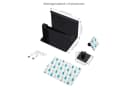 Dolvhin Toilettenpapierhalter ohne Bohren mit Ablage & 2 Haken Edelstahl Bild 5