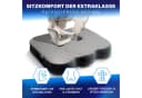 Healthfix Steißbeinkissen Orthopädisches Sitzkissen Memory Foam Bild 1
