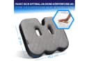 Healthfix Steißbeinkissen Orthopädisches Sitzkissen Memory Foam Bild 4