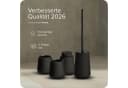 blackswedenhome Badaccessoire-Set Schwarz Keramik Soft Touch Bild 1