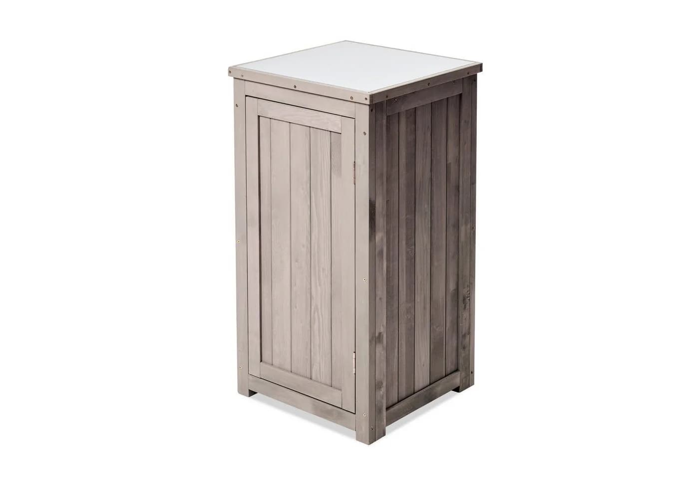 BUTENKIST Gartenbox NEELE Grau Aufbewahrung aus Holz Balkonschrank - Bild 5