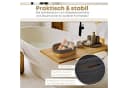 NORDIS DESIGN Aufbewahrungskorb Set 3er Alea Baumwolle Wasserhyazinthe Bild 5