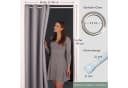 tinycurtains Türvorhang mit Klemmstange, Polyester, hellgrau Moonlight Bild 1