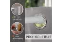 tinycurtains Türvorhang mit Klemmstange, Polyester, hellgrau Moonlight Bild 5