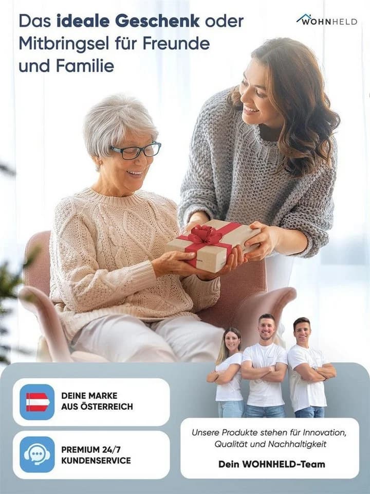 Wohnheld Küchenrollenhalter Schwarz MIT Abrollbremse Edelstahl - Bild 5