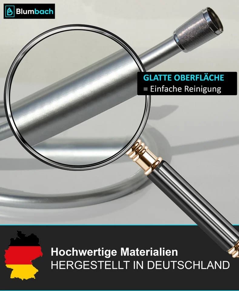 Blumbach Brauseschlauch Premium Duschschlauch Silber - Bild 3