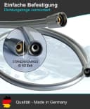 Blumbach Brauseschlauch Premium Duschschlauch Silber Bild 5