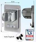 Blumbach Brausehalter Sticky Duschkopfhalterung Chrom Bild 1