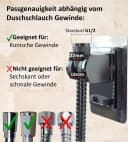 Blumbach Brausehalter Sticky Duschkopfhalterung Chrom Bild 5