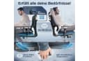 CLOUVOU Bürostuhl Ergonomisch Schwarz 150kg QuantumFlex 4D Armlehnen Bild 3