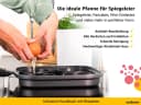 endusor Spiegeleipfanne 27cm Quadratisch Antihaft Induktion Bild 1